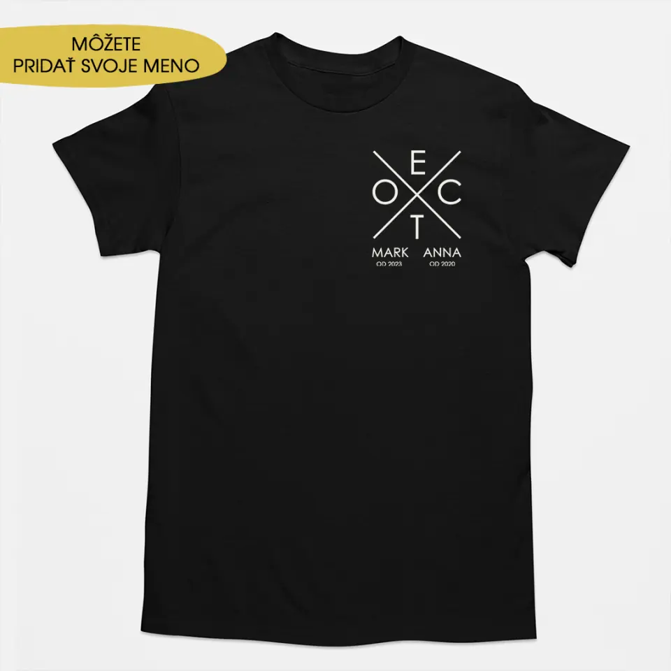 FAREBNÉ TRIČKO Darceky Pre Ocina Odtlačok Pamäte - Otec