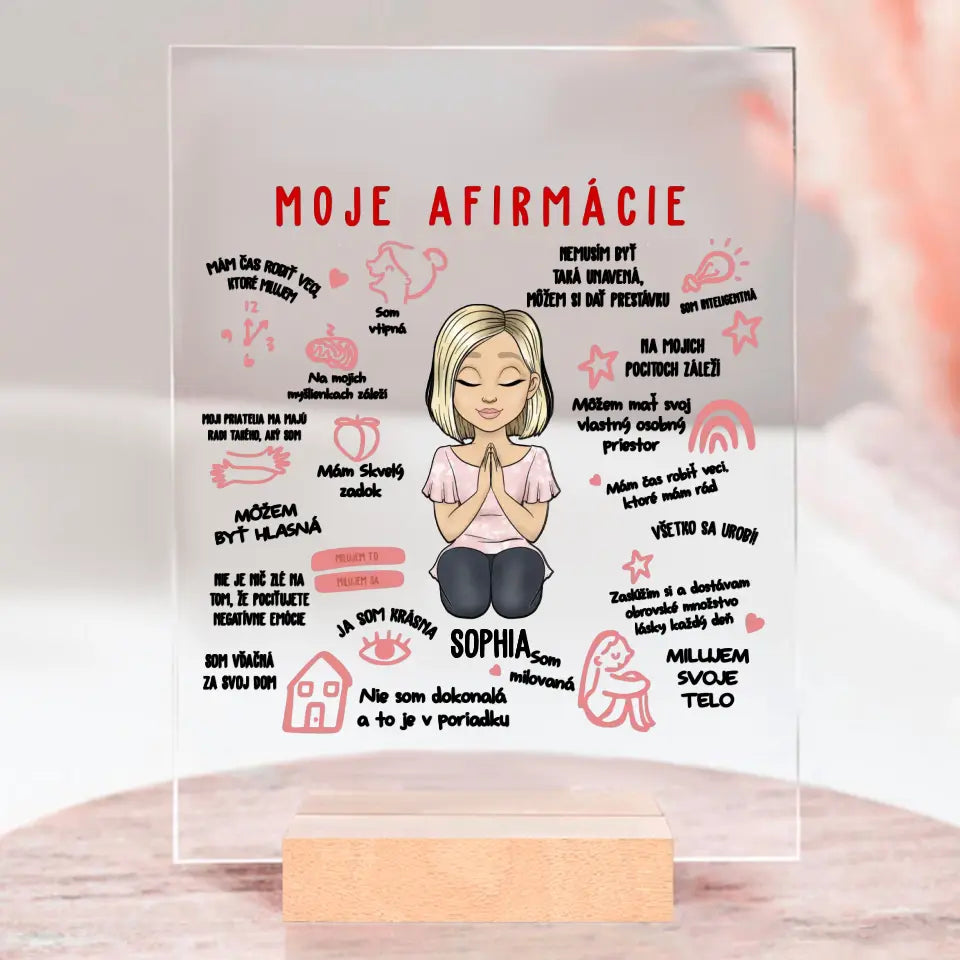 Hrnček Moje Afirmácie