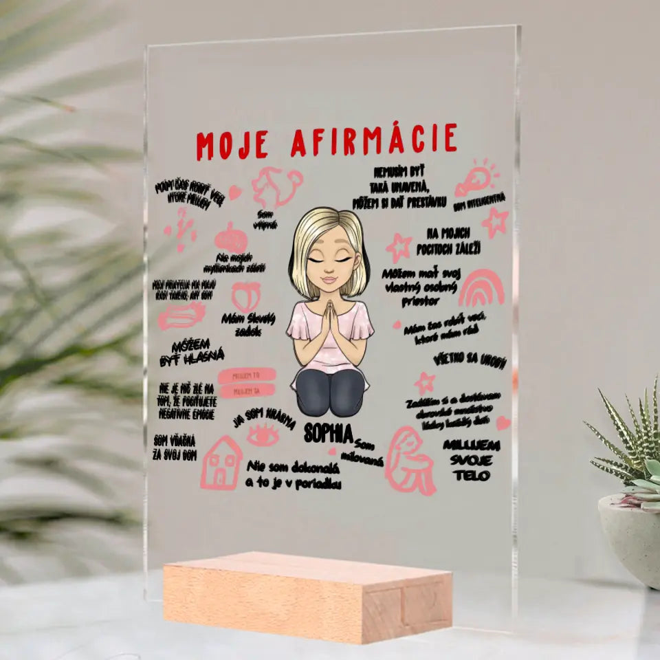 Hrnček Moje Afirmácie
