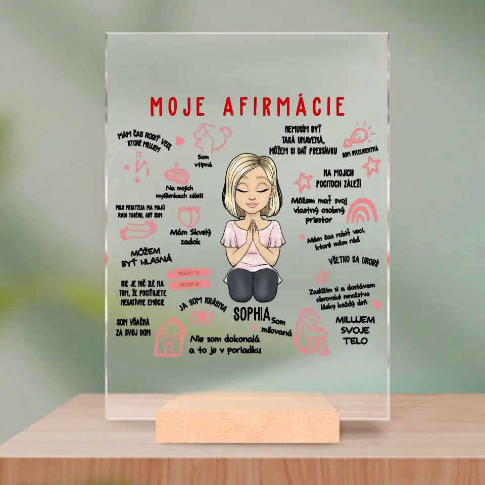 Hrnček Moje Afirmácie