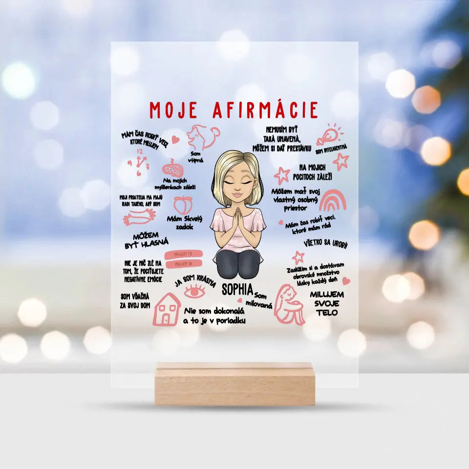 Darček - Moje Afirmácie