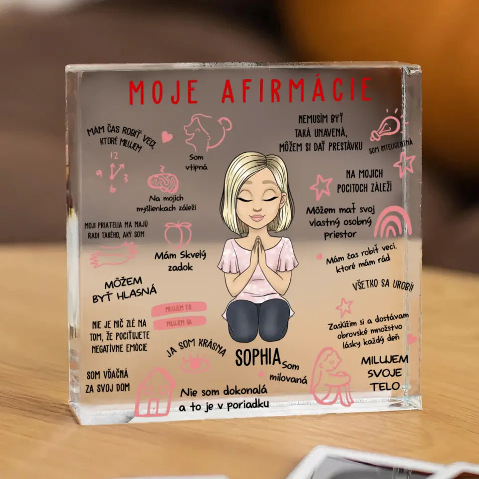 Darček - Moje Afirmácie
