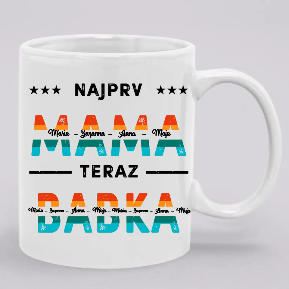 Najprv mama, teraz babka