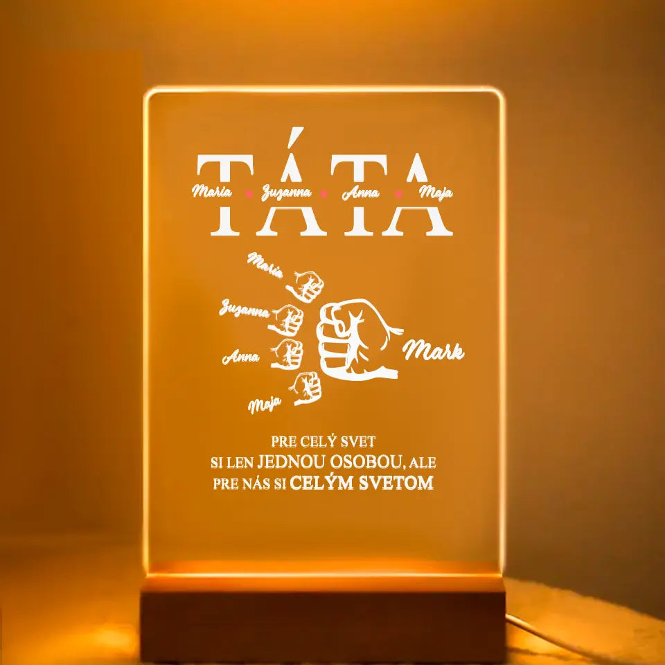 Pre celý svet si len jednou osobou, ale pre nás si celým svetom