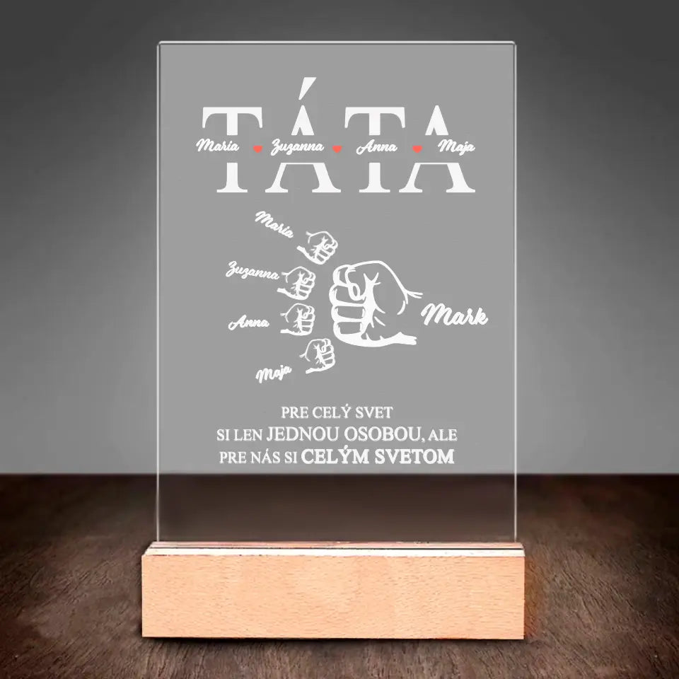 Pre celý svet si len jednou osobou, ale pre nás si celým svetom