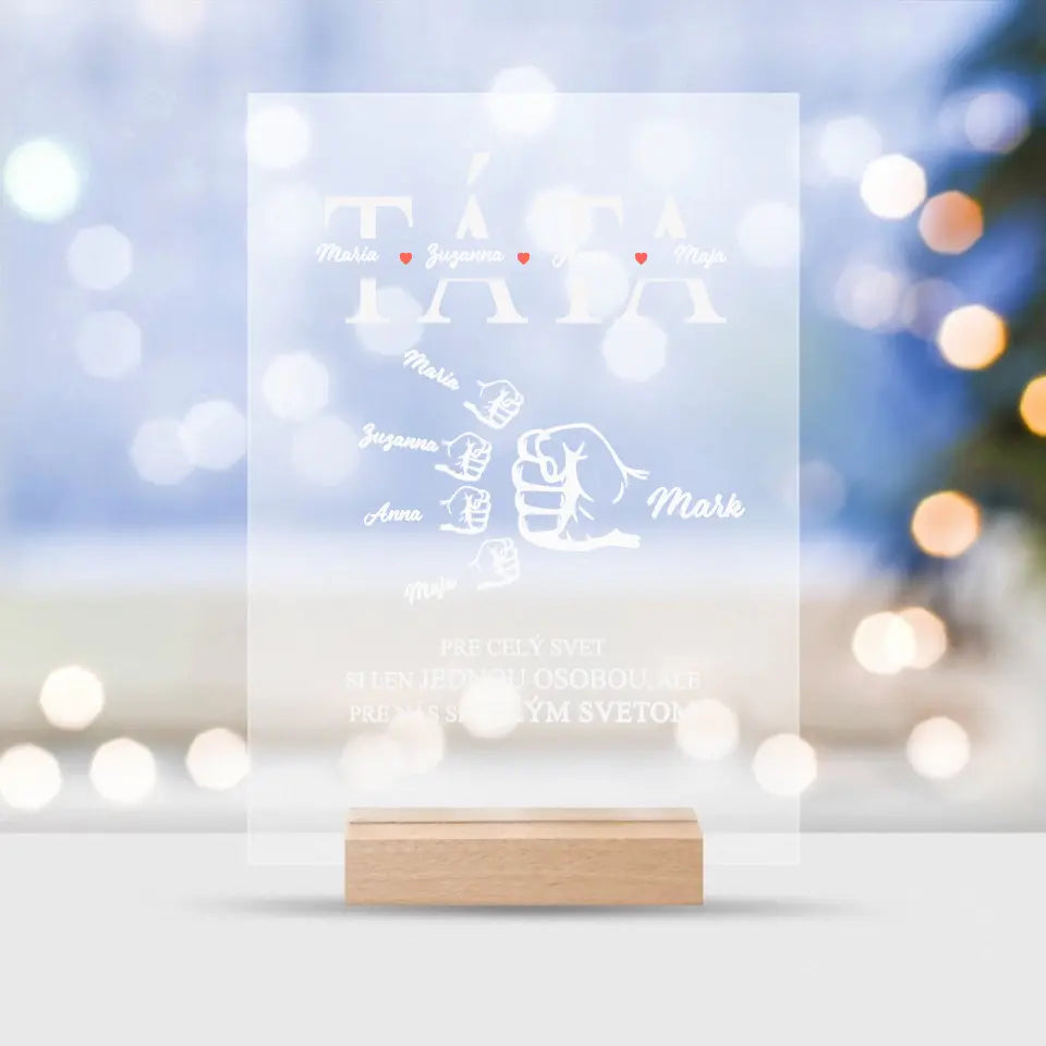 Pre celý svet si len jednou osobou, ale pre nás si celým svetom