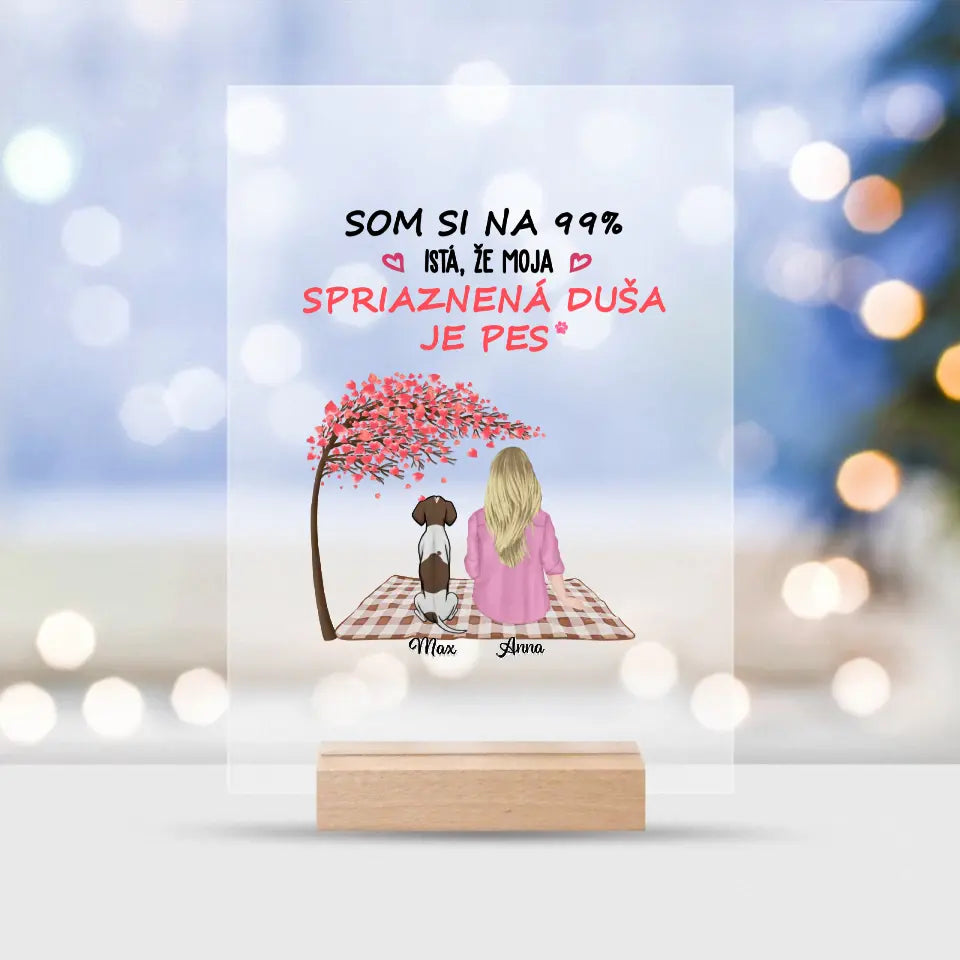 Som si na 99 % istá, že moja spriaznená duša je pes