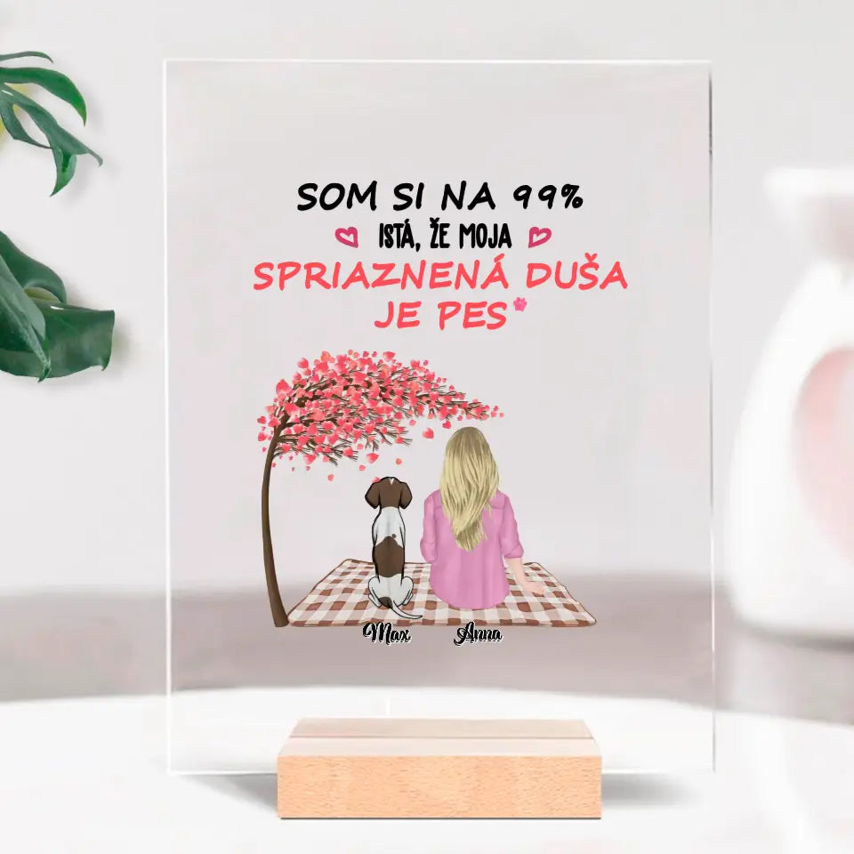 Som si na 99 % istá, že moja spriaznená duša je pes