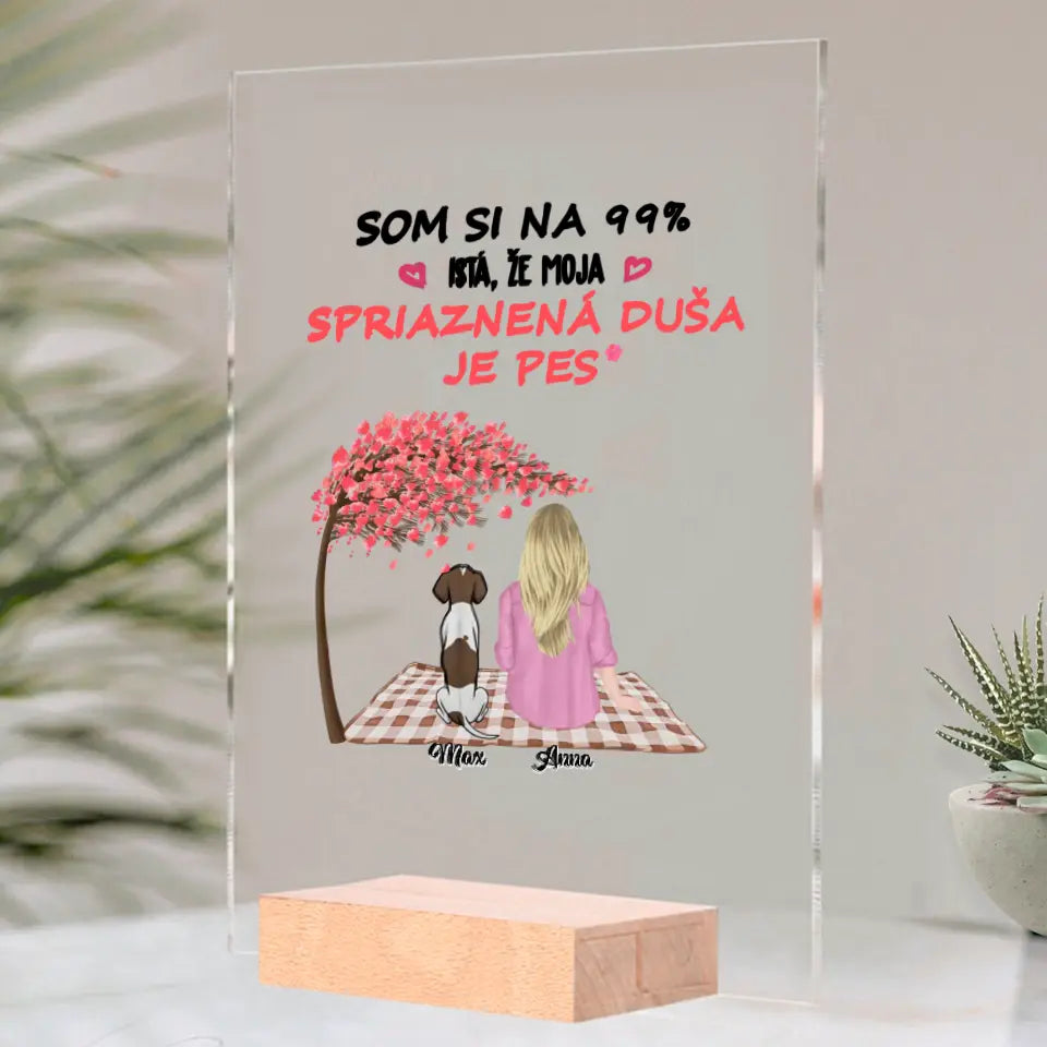 Som si na 99 % istá, že moja spriaznená duša je pes