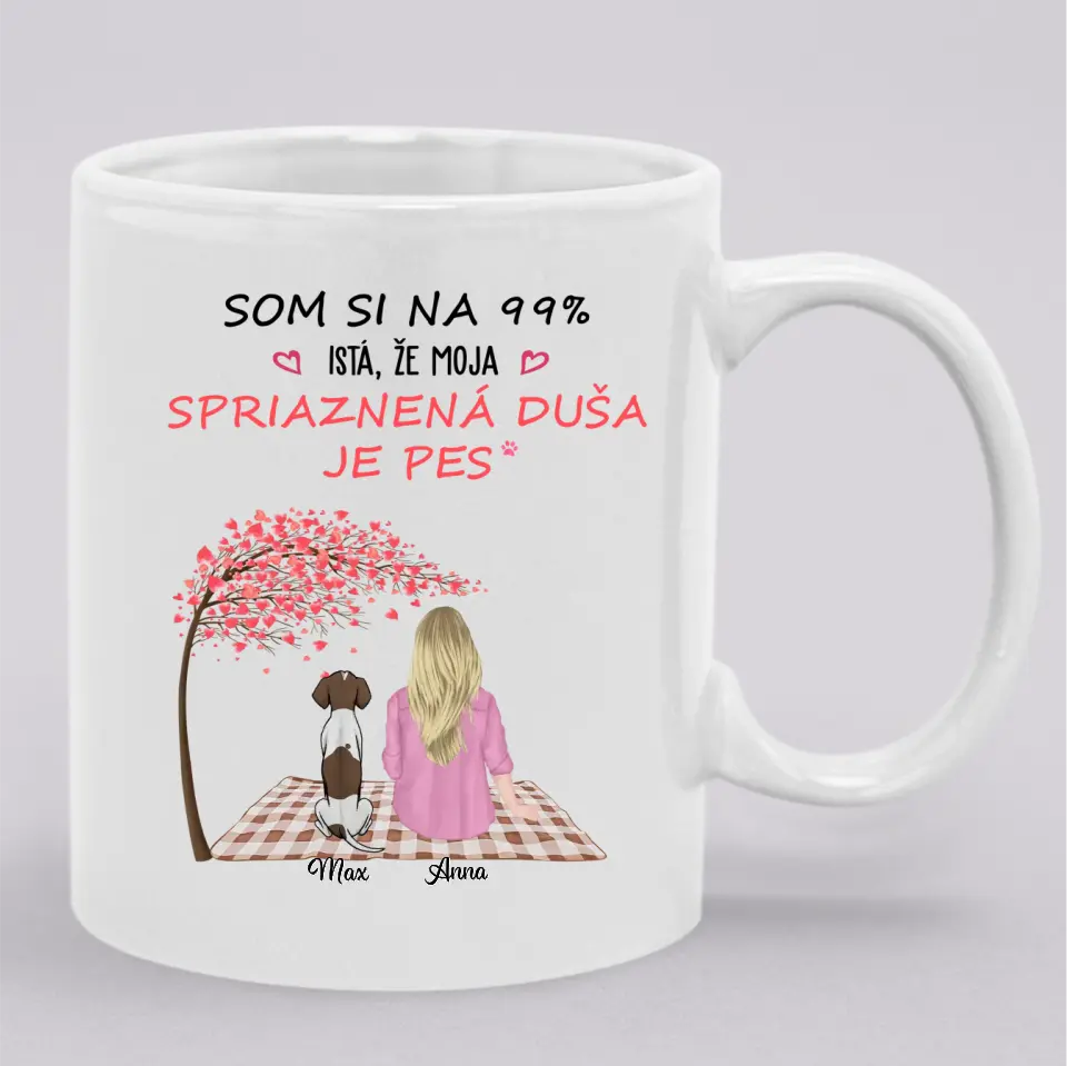 Som si na 99 % istá, že moja spriaznená duša je pes