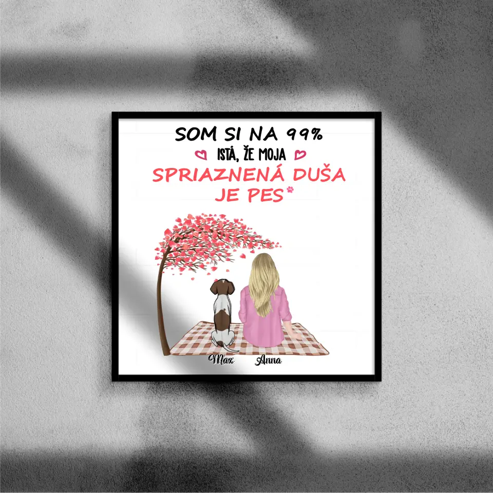 Som si na 99 % istá, že moja spriaznená duša je pes