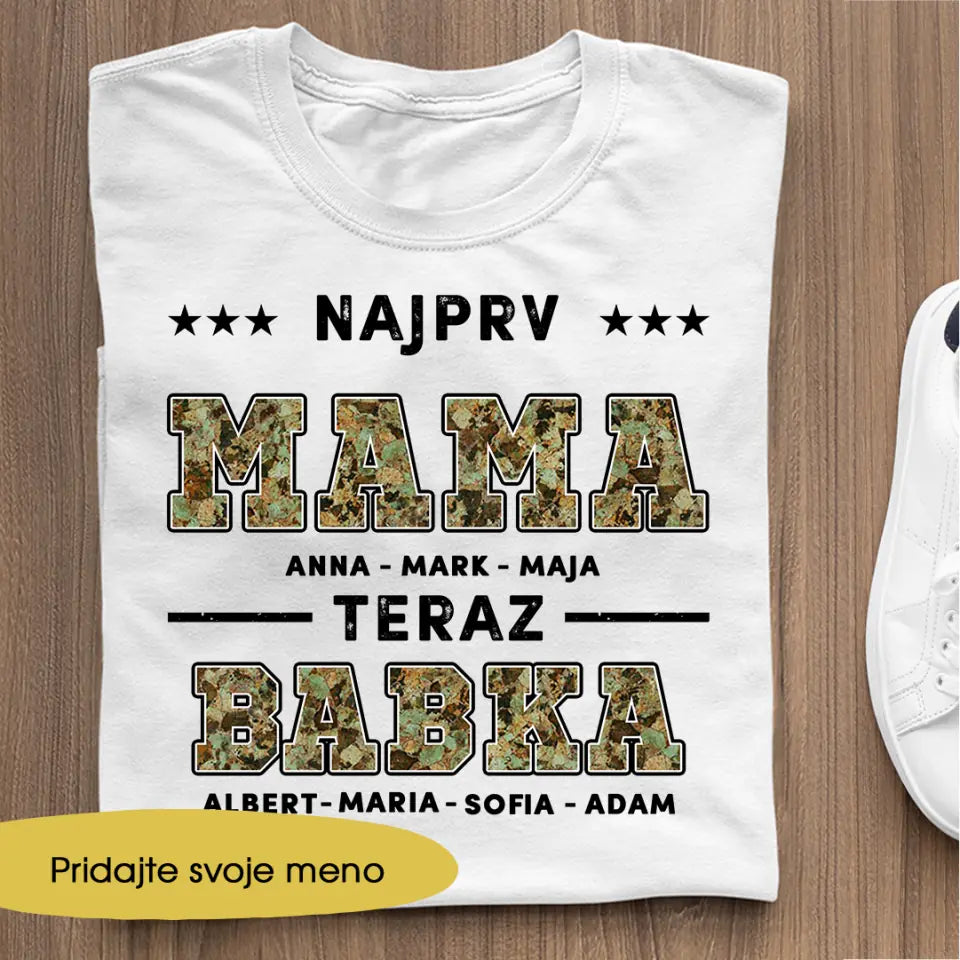 Najprv mama, teraz babka