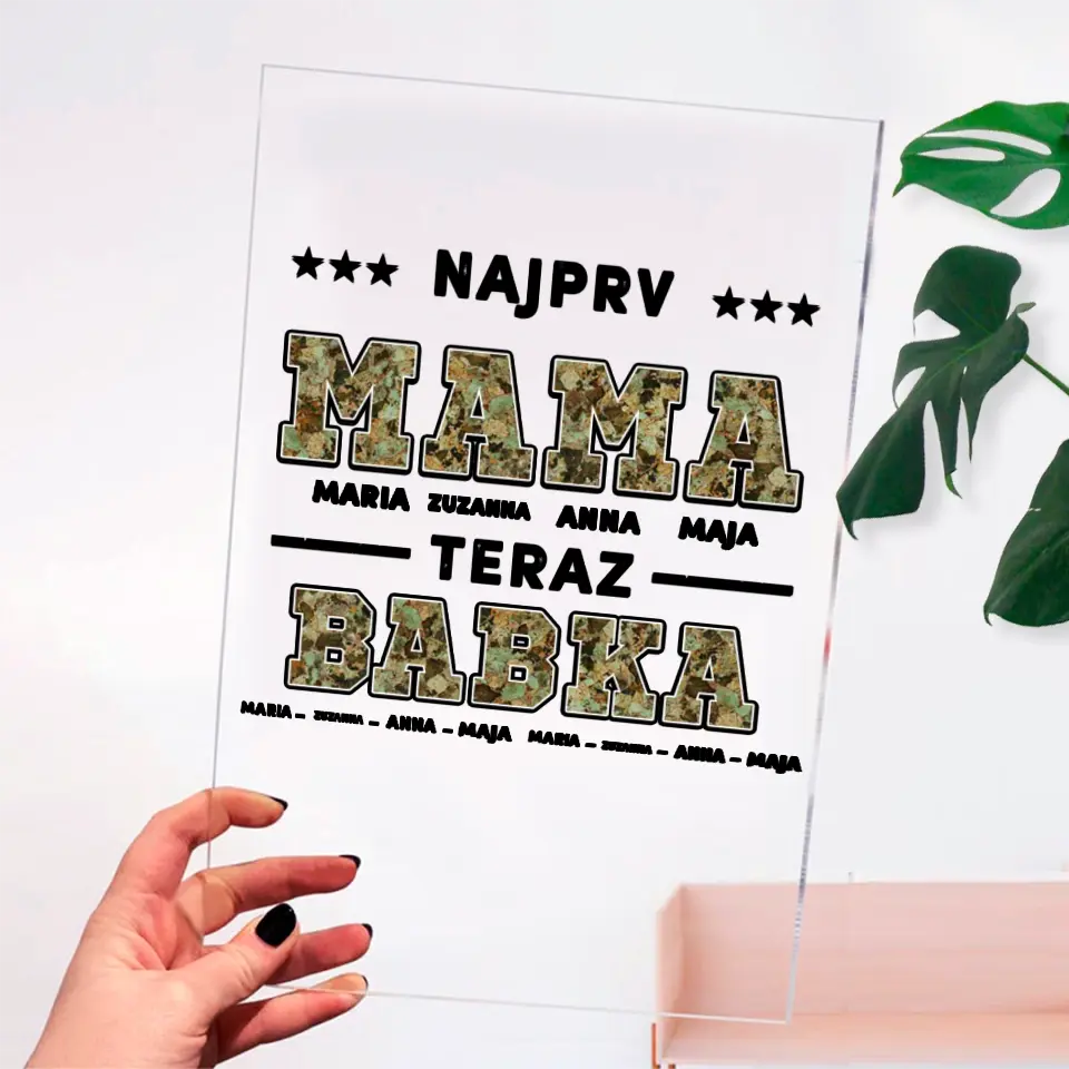 Najprv mama, teraz babka