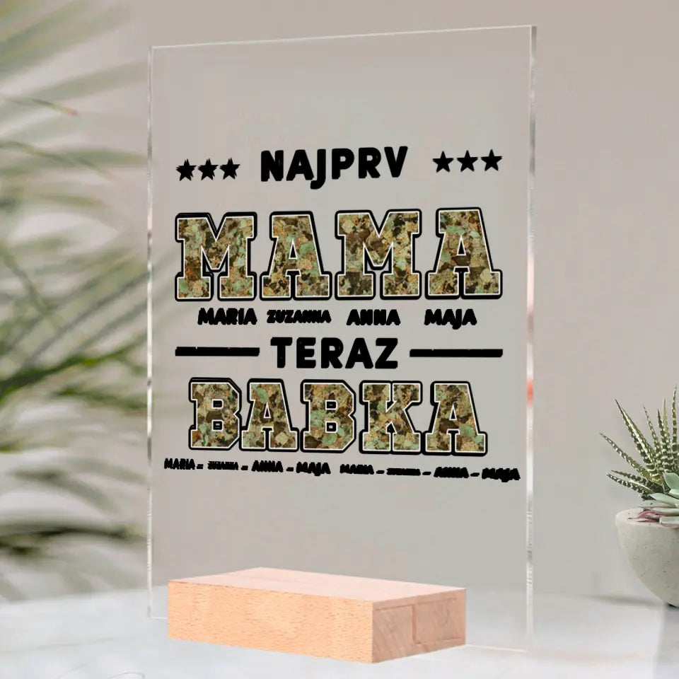 Najprv mama, teraz babka