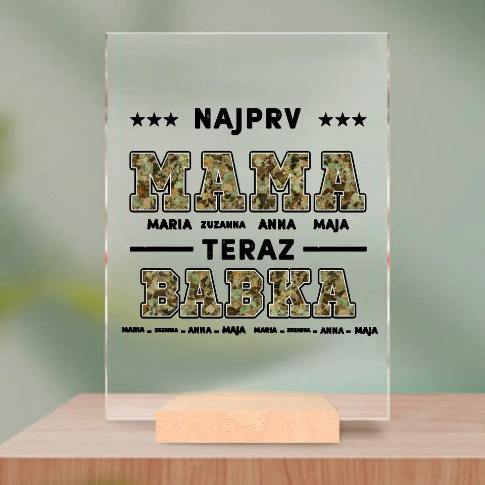 Najprv mama, teraz babka