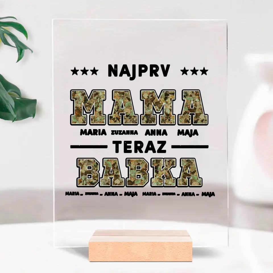 Najprv mama, teraz babka