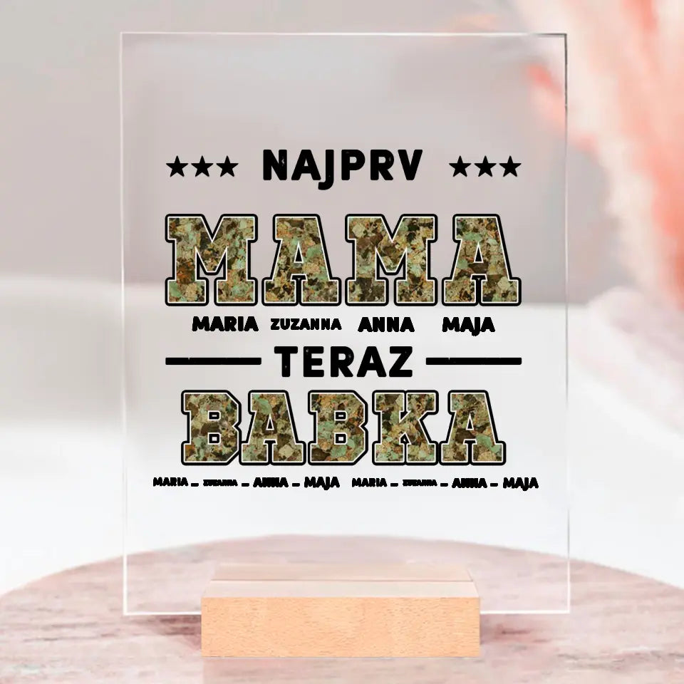 Najprv mama, teraz babka