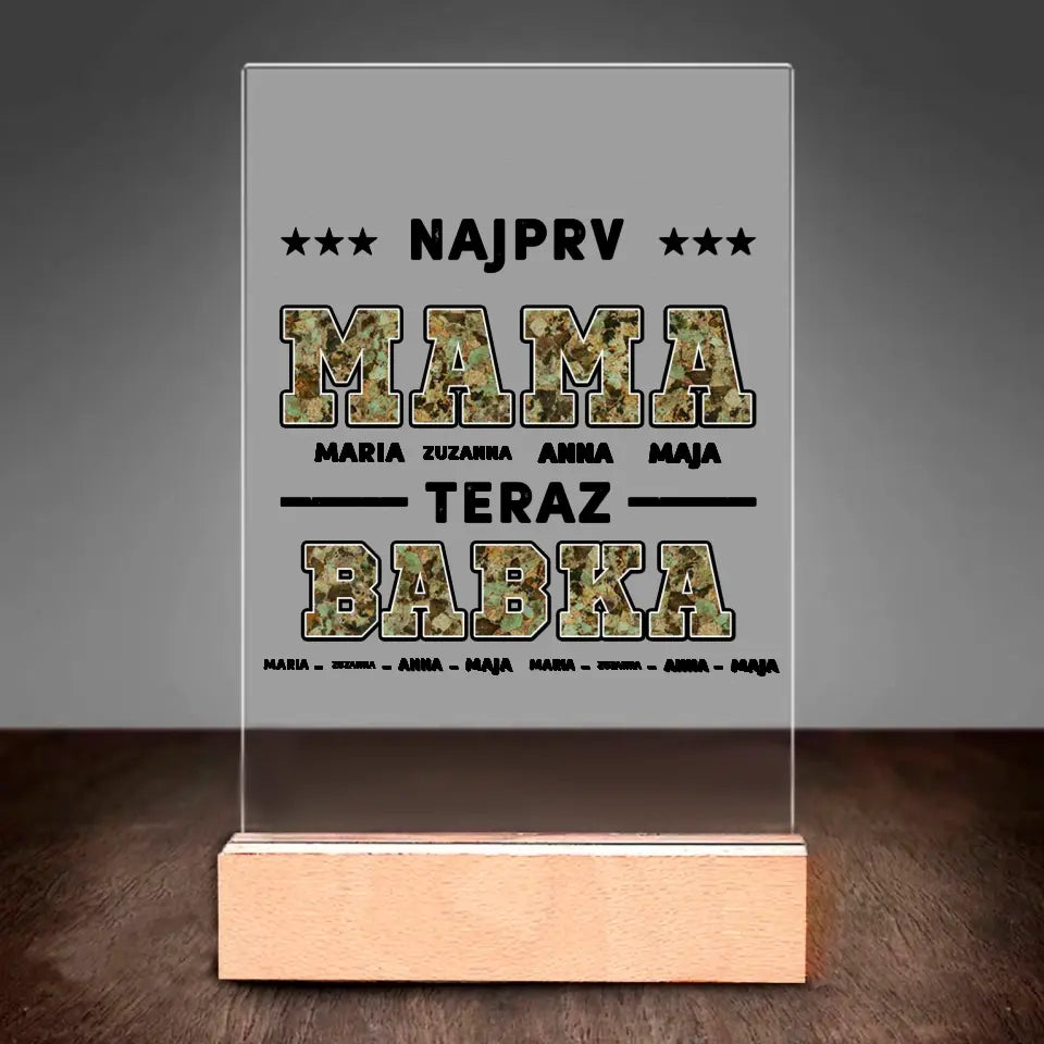 Najprv mama, teraz babka