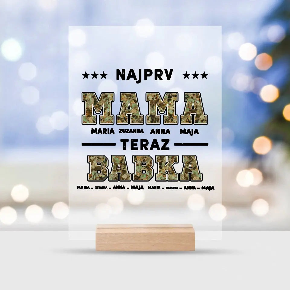 Najprv mama, teraz babka