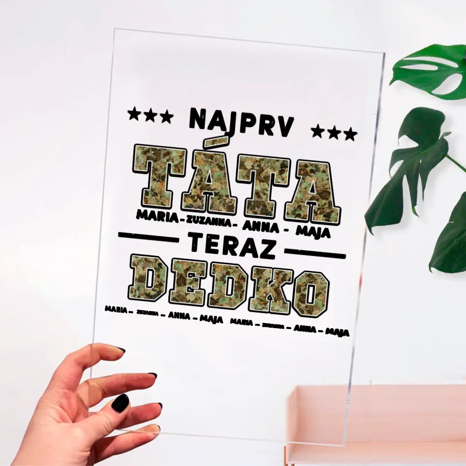 Najprv táta, teraz dedko