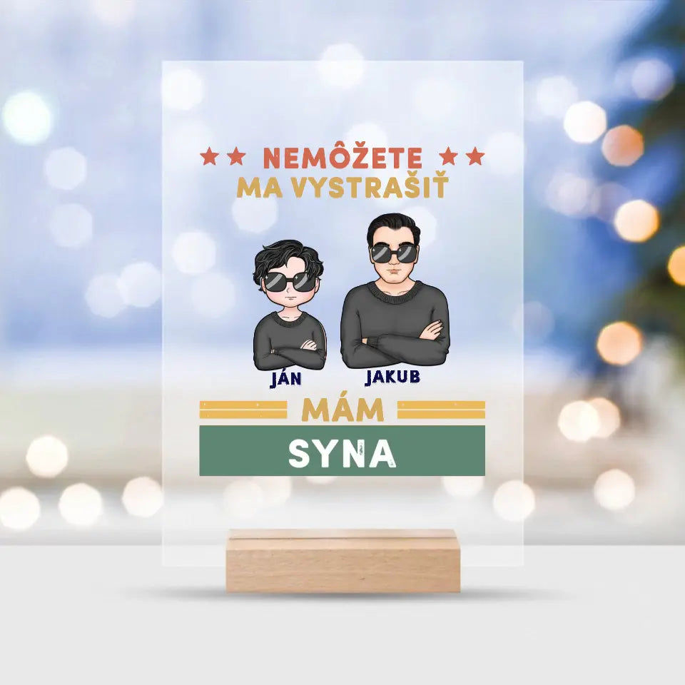 Nemôžete ma vystrašiť, mám dve deti