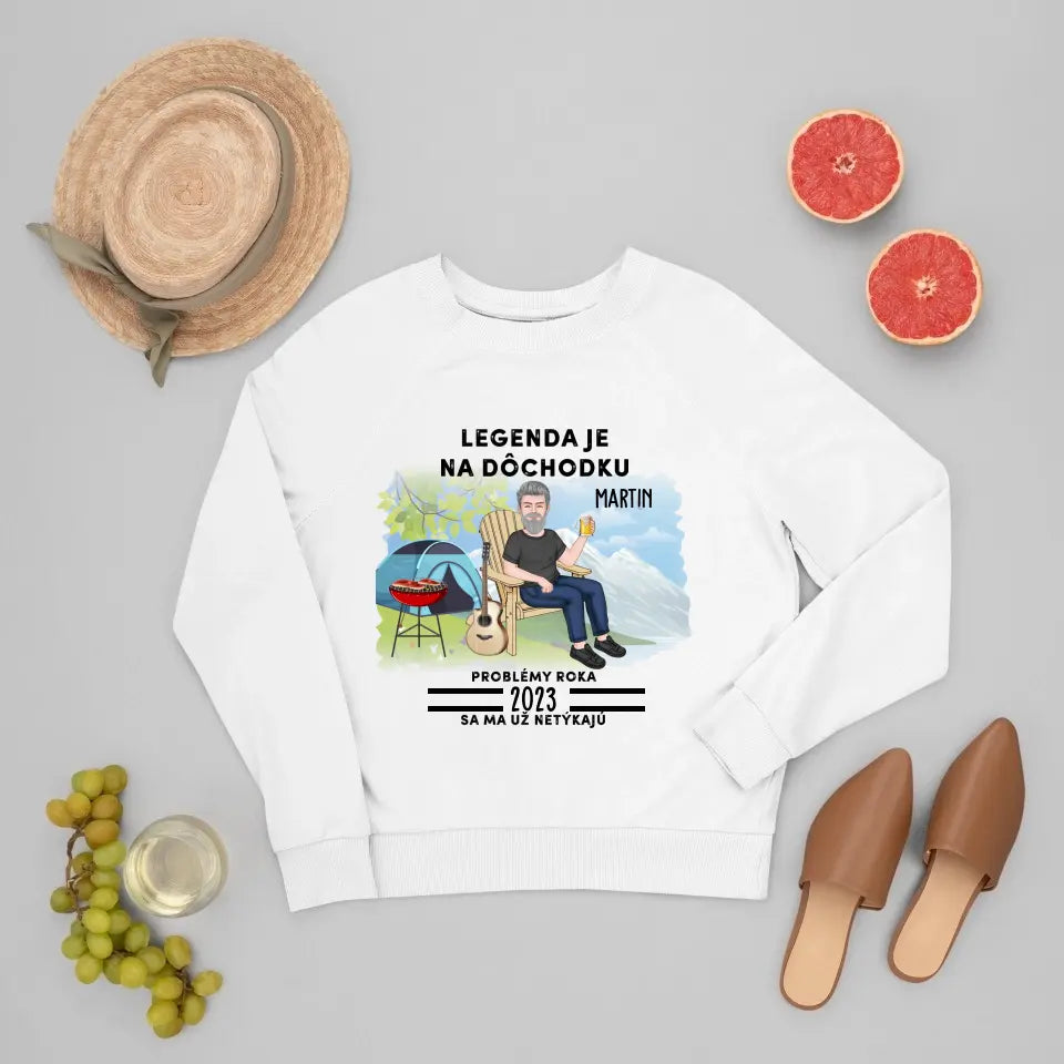 LEGENDA JE NA DÔCHODKU