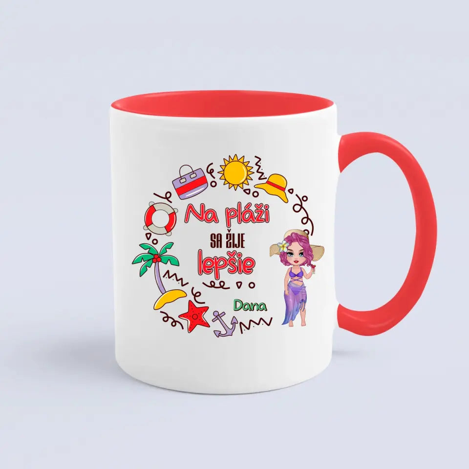 Na pláži sa žije lepšie