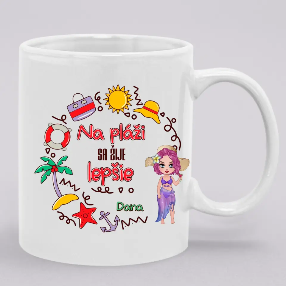 Na pláži sa žije lepšie