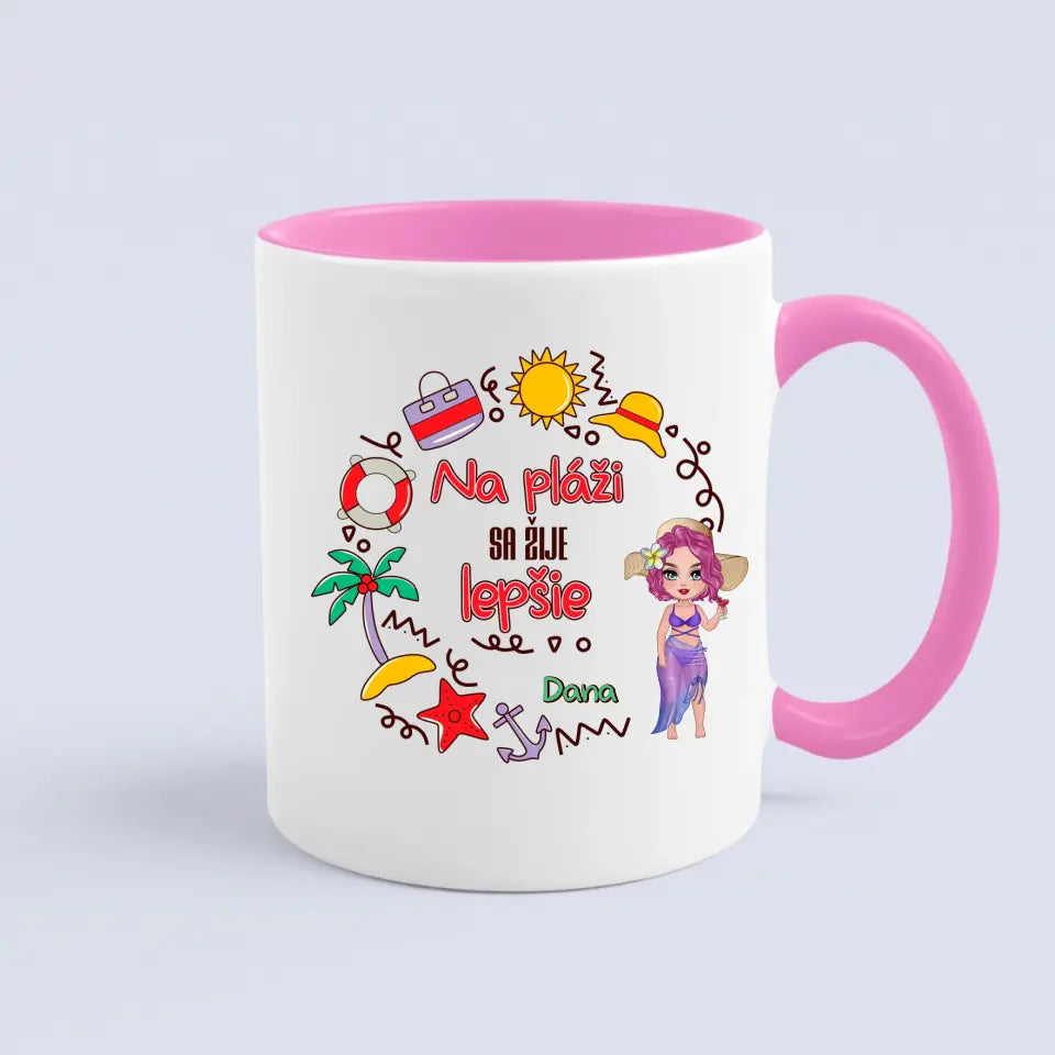 Na pláži sa žije lepšie