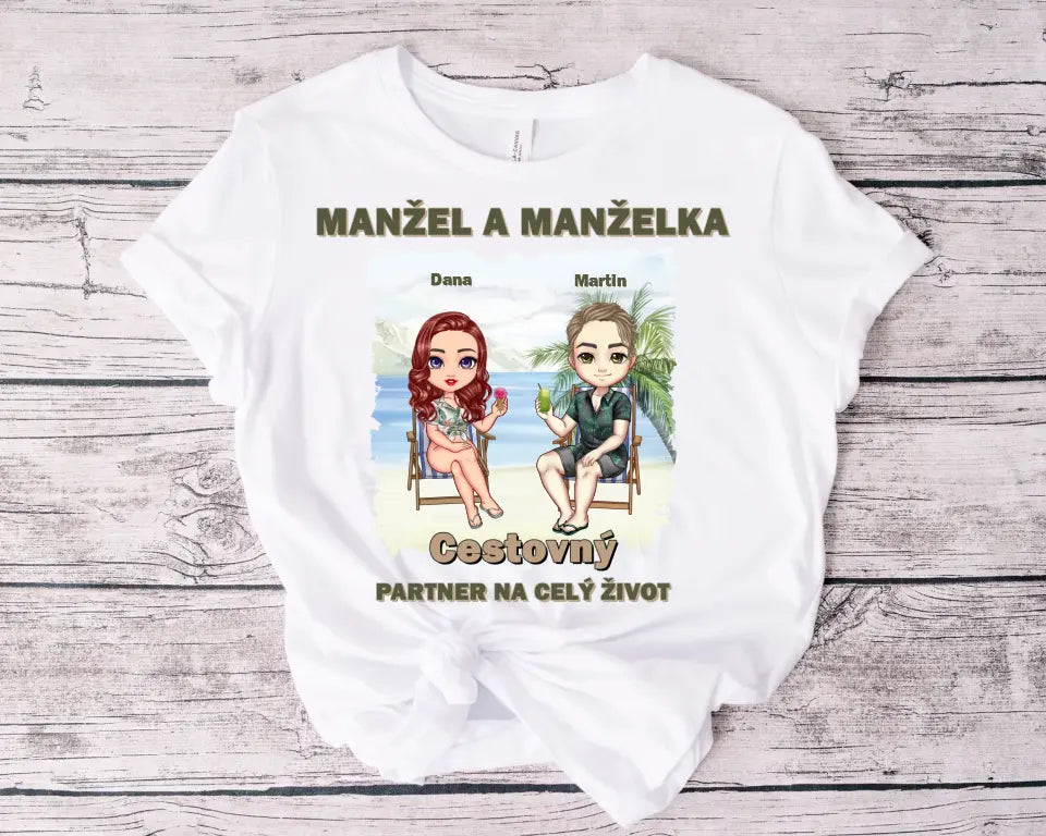 Manžel a manželka. Cestovný partner na celý život