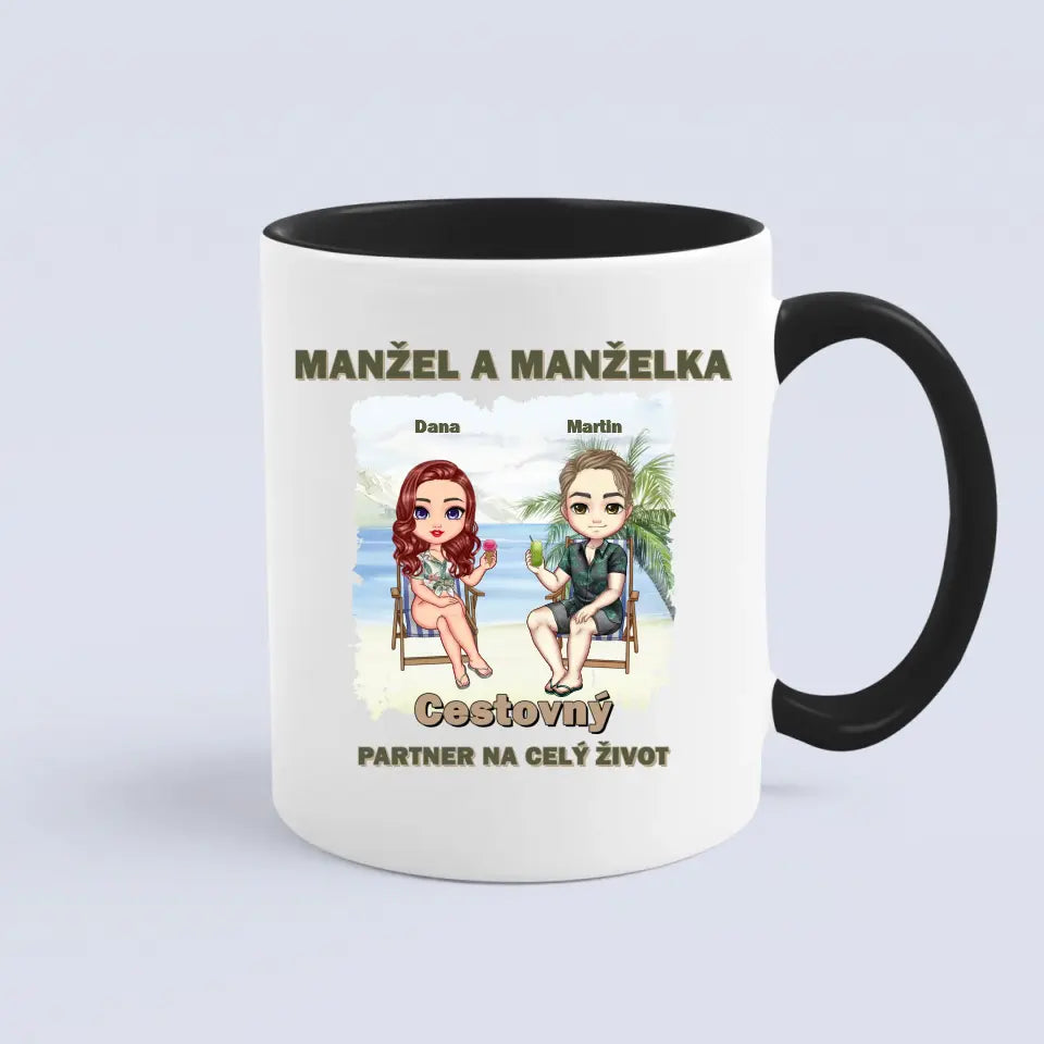 Manžel a manželka. Cestovný partner na celý život
