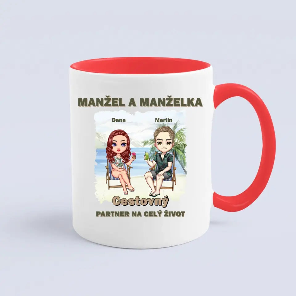 Manžel a manželka. Cestovný partner na celý život