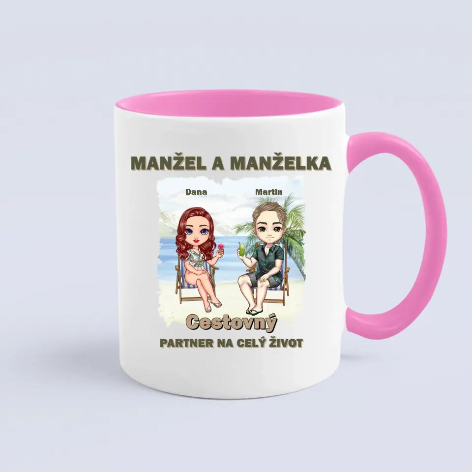 Manžel a manželka. Cestovný partner na celý život