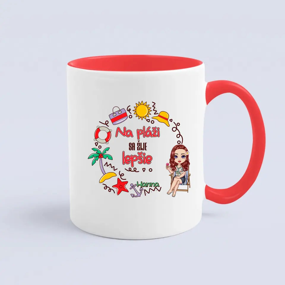 Na pláži sa žije lepšie