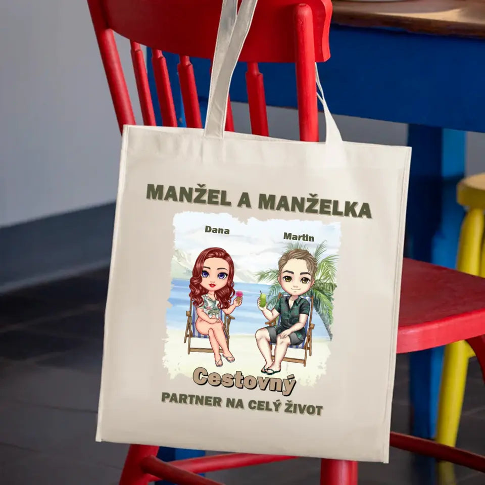 Manžel a manželka. Cestovný partner na celý život