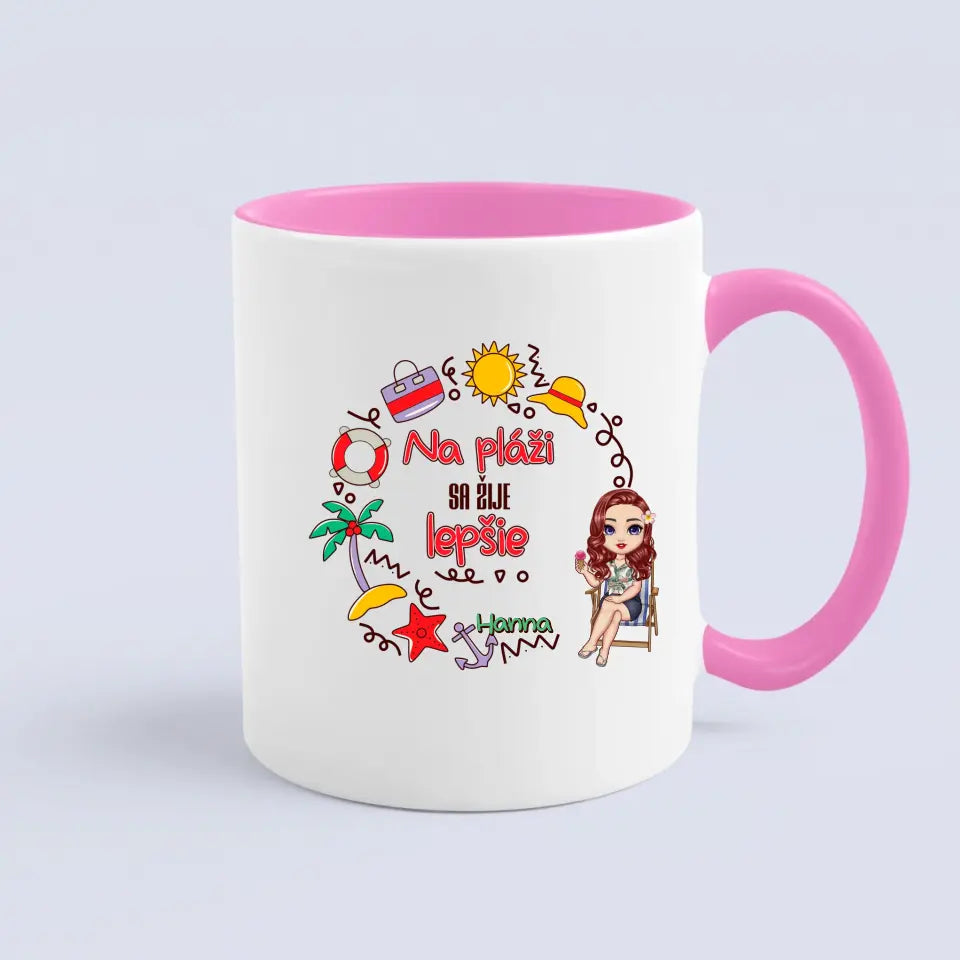 Na pláži sa žije lepšie