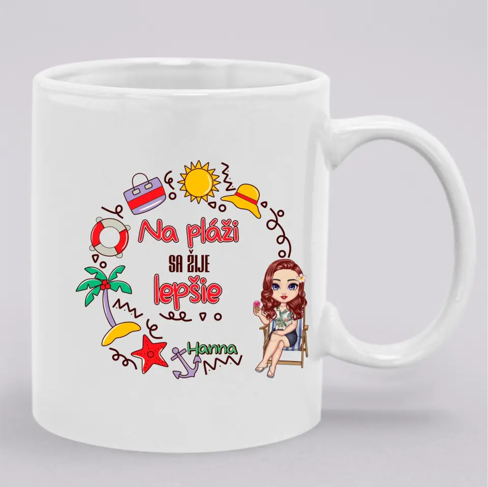 Na pláži sa žije lepšie