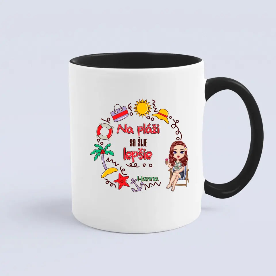 Na pláži sa žije lepšie