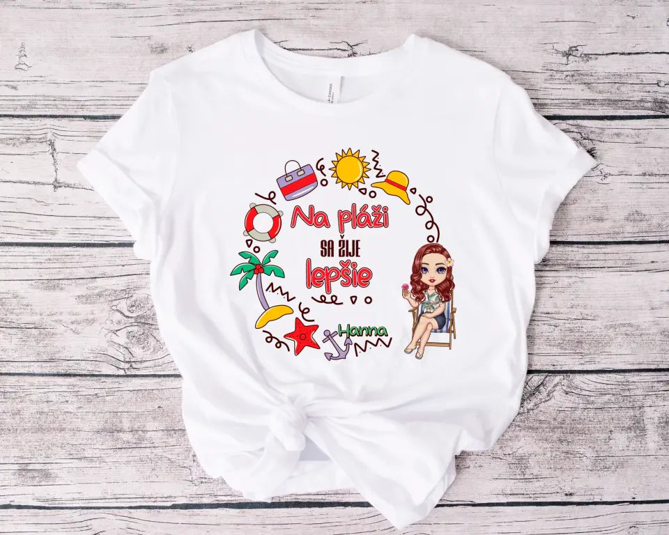 Na pláži sa žije lepšie