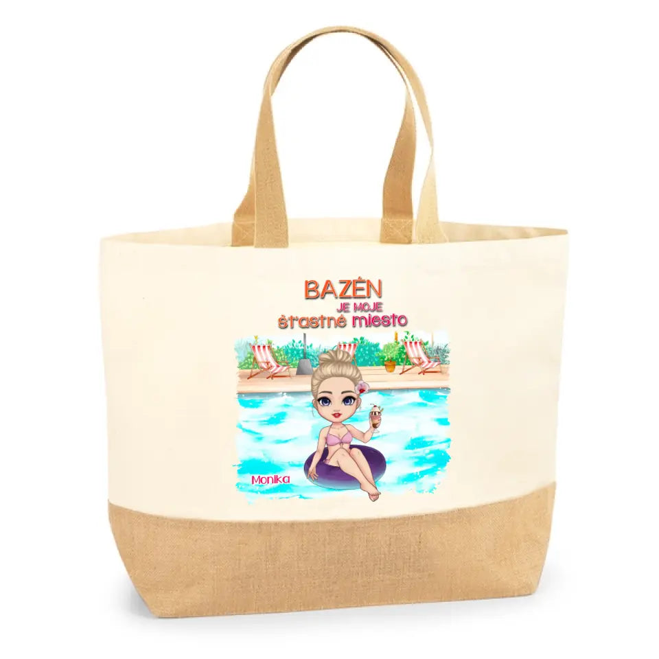 Bazén je moje šťastné miesto