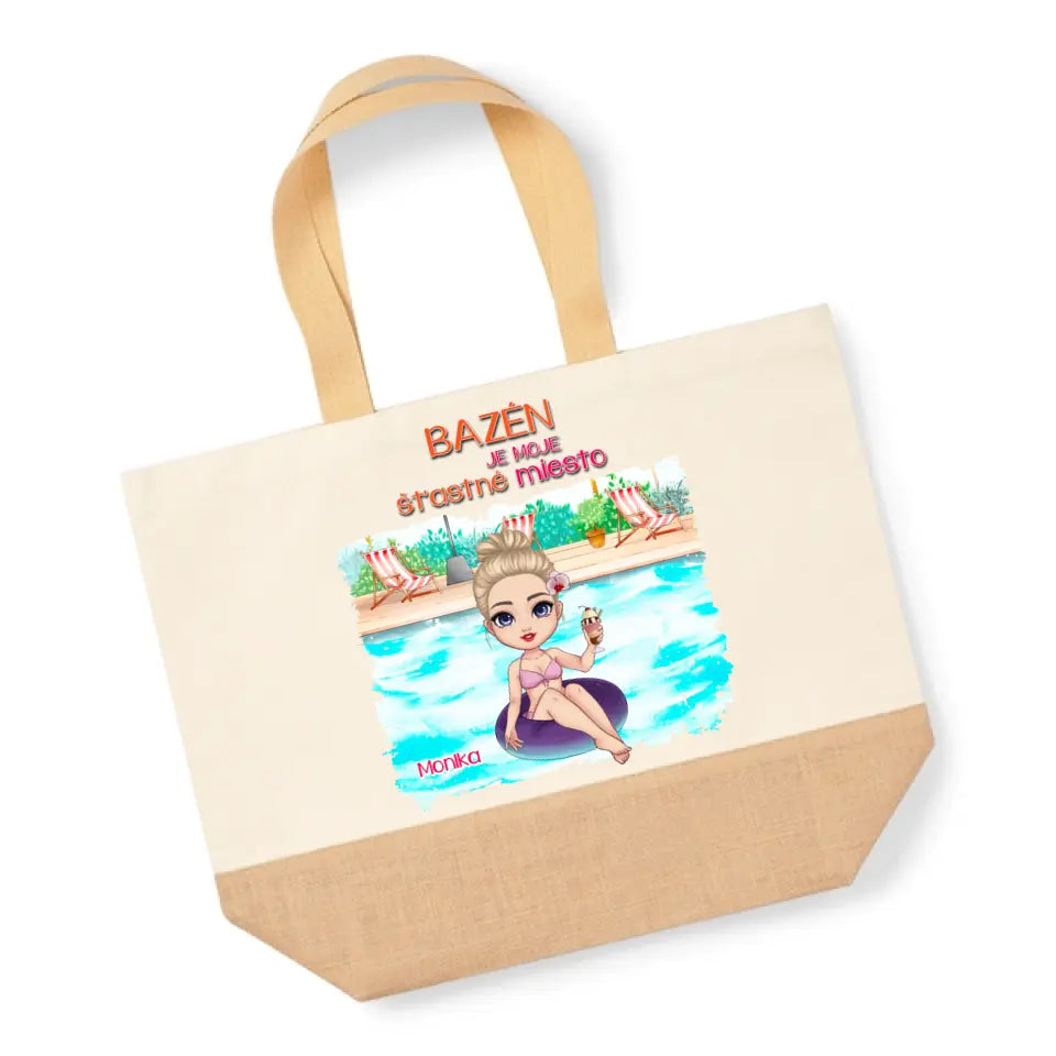 Bazén je moje šťastné miesto