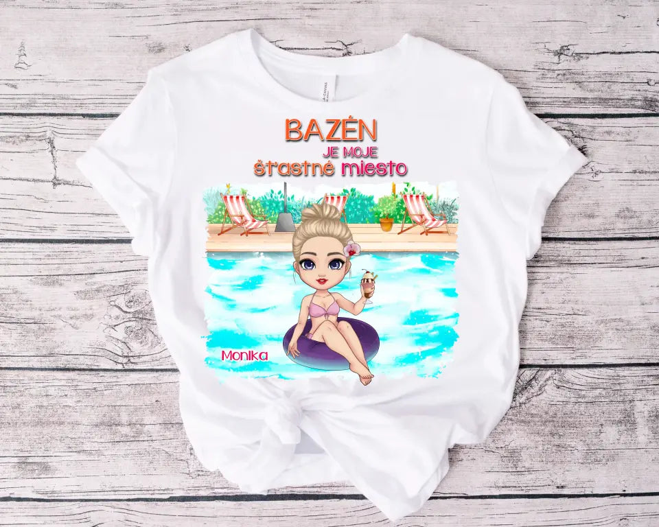Bazén je moje šťastné miesto