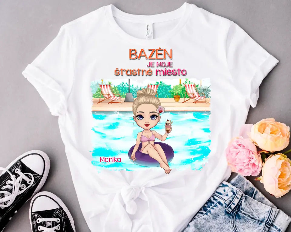 Bazén je moje šťastné miesto