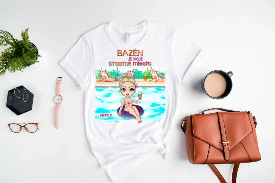 Bazén je moje šťastné miesto