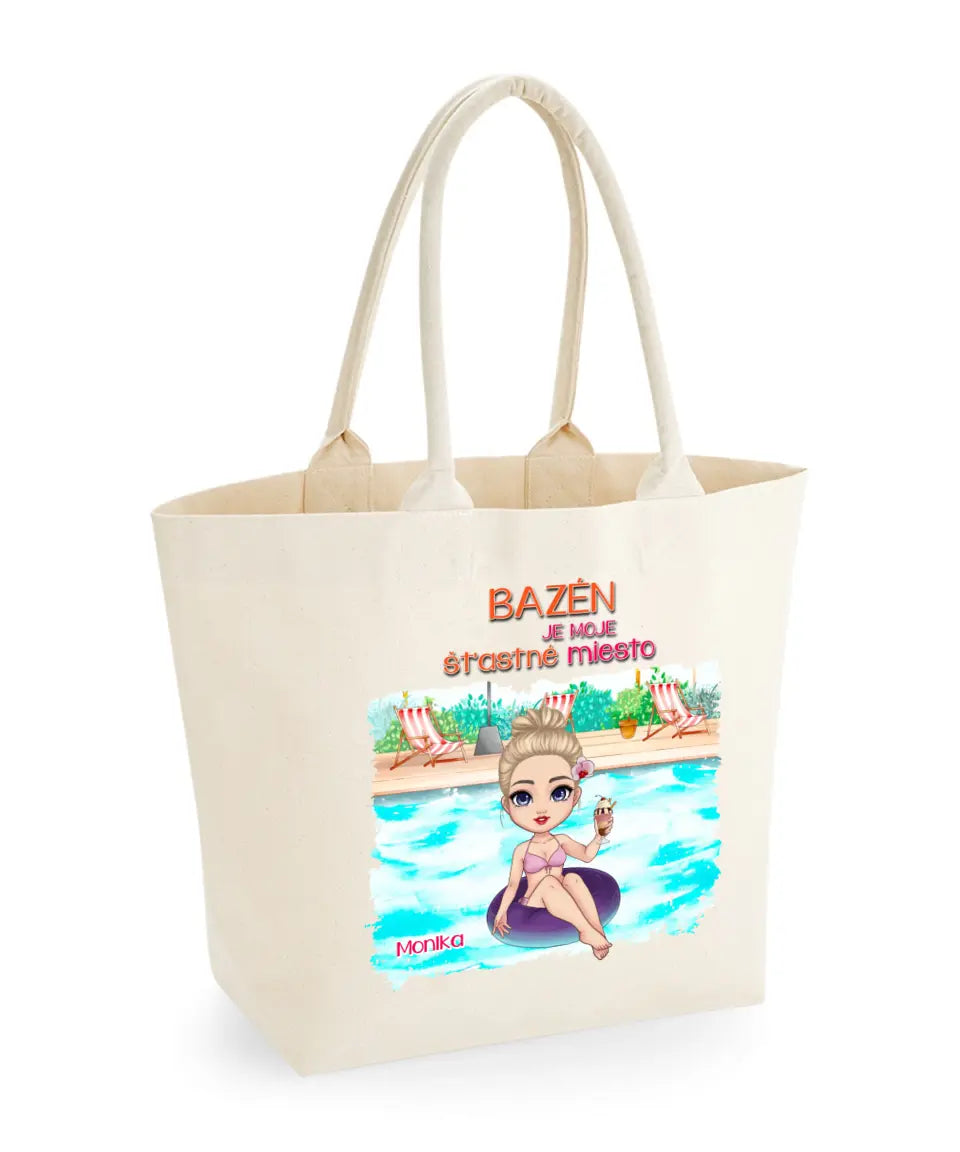 Bazén je moje šťastné miesto