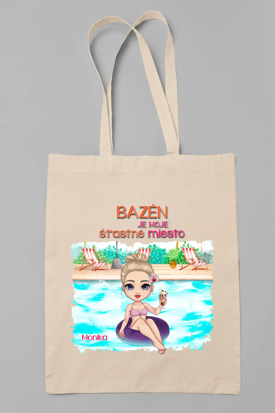 Bazén je moje šťastné miesto