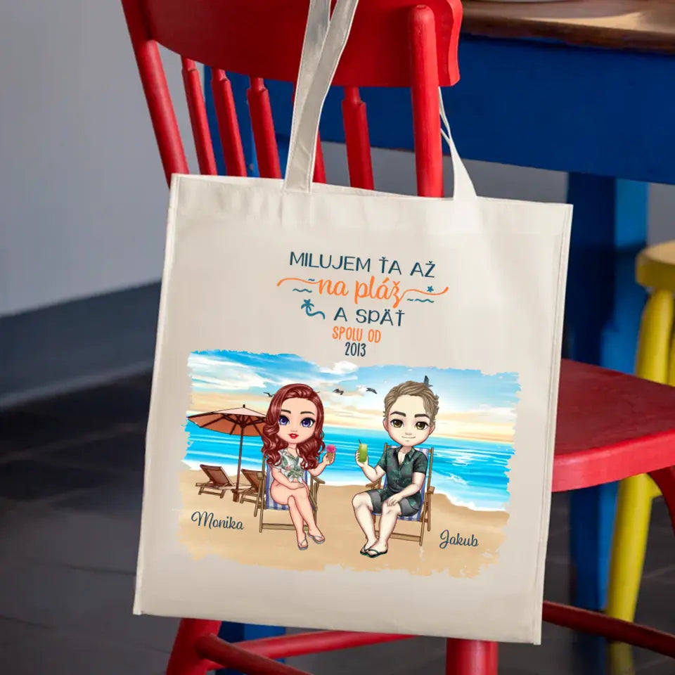 Milujem ťa až na pláž a späť