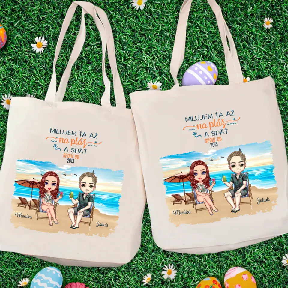 Milujem ťa až na pláž a späť