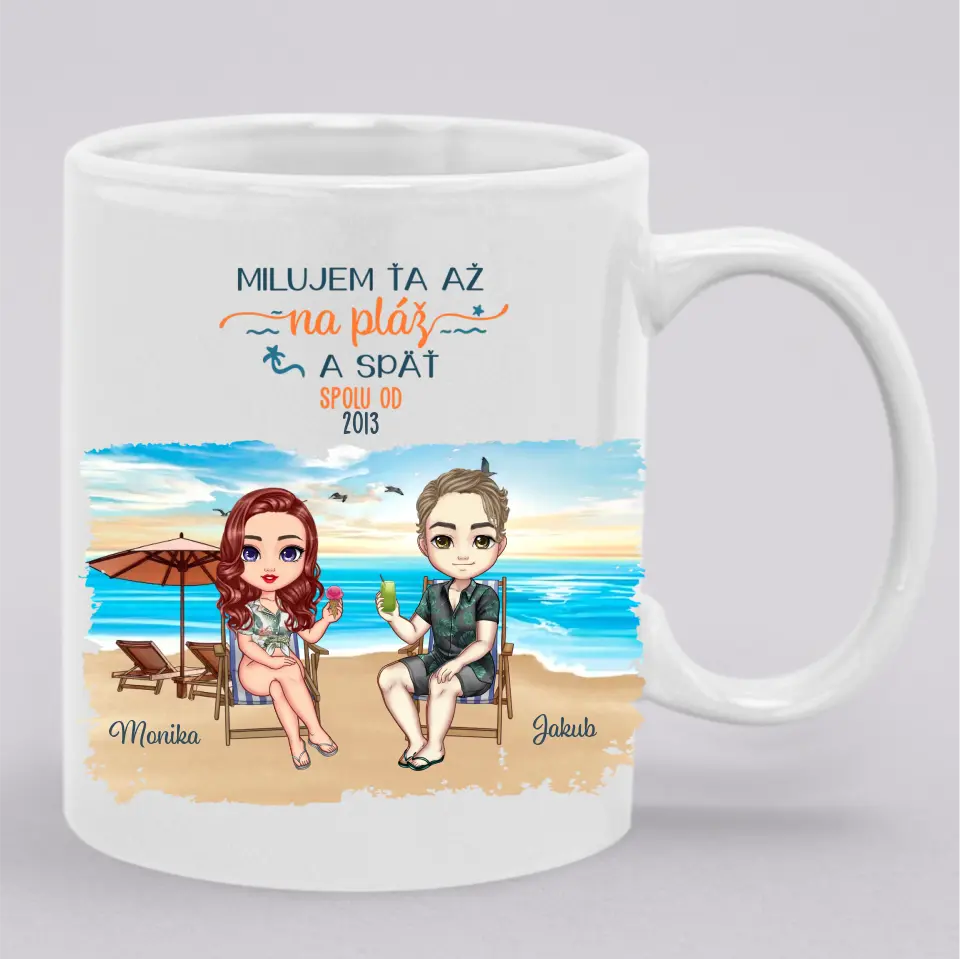 Milujem ťa až na pláž a späť