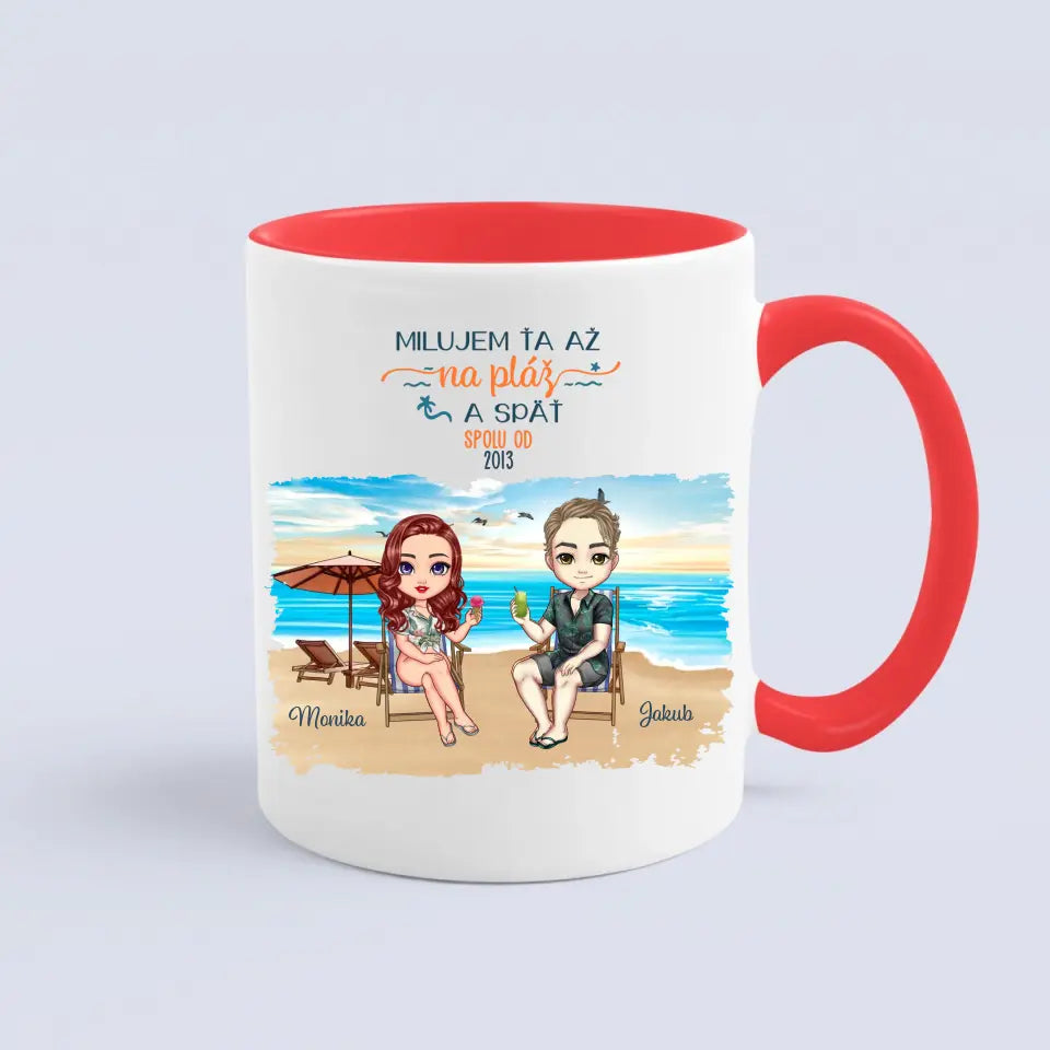 Milujem ťa až na pláž a späť